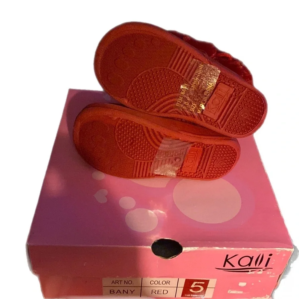 Kali Boots, Bany, Red, Faux Fur, Suede, Sz 4 & 5, Winter, Snow, Girly​, NIB, NWT